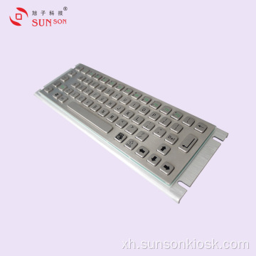 I-IP65 Metal Keyboard kunye nePad Pad
